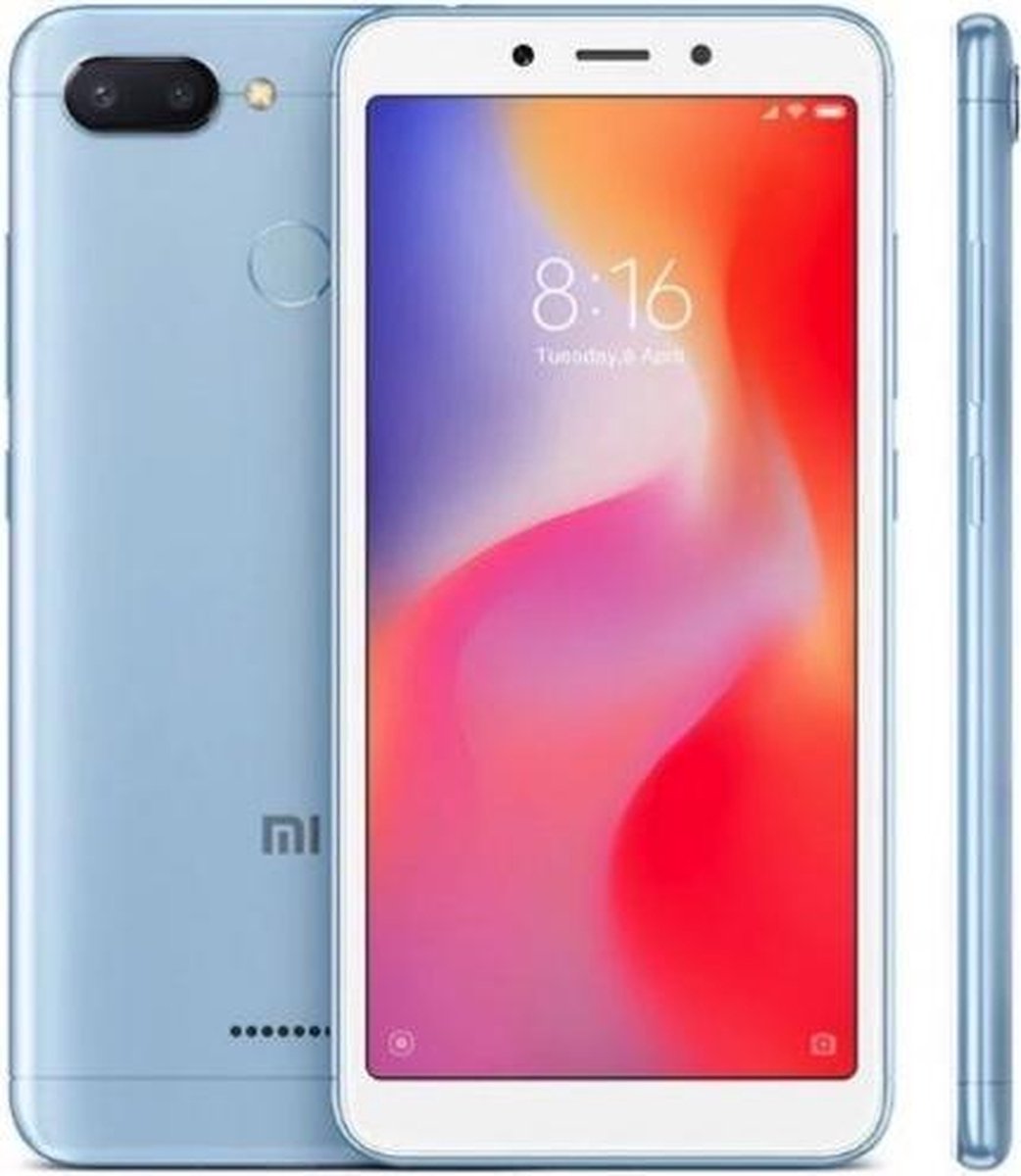 Xiaomi Redmi 6 - 64 GB - Dual SIM - Blauw | bol.com
