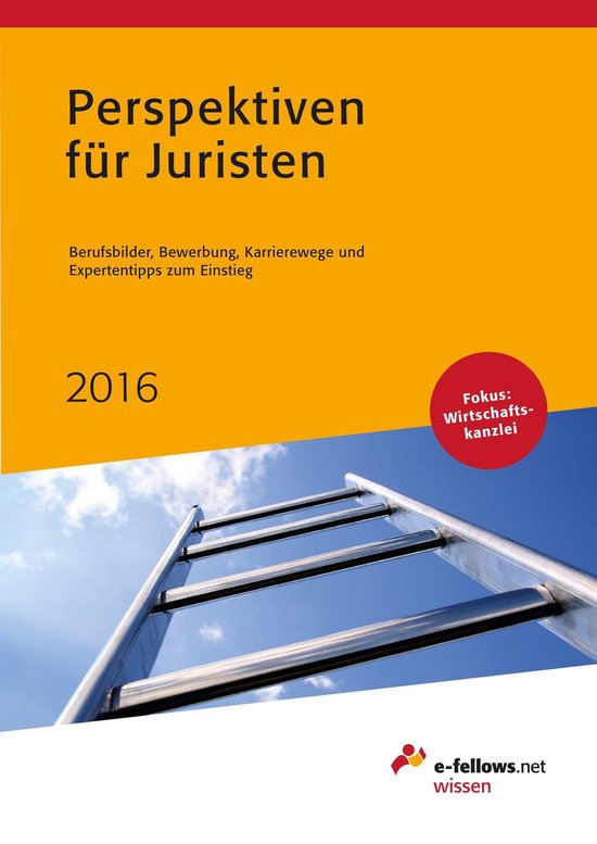 Perspektiven für Juristen 2016 - cover