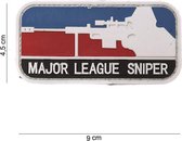 Embleem 3D PVC Major League Sniper color