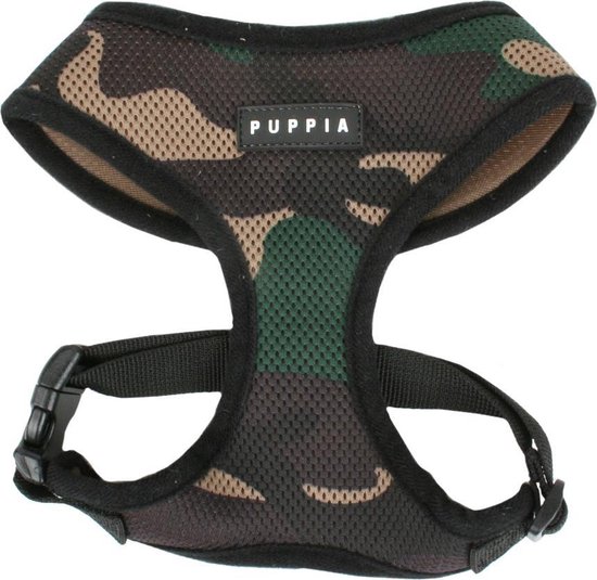 Puppia Hondenharnas - Hondentuig - Camouflage - XS - 25-36 cm