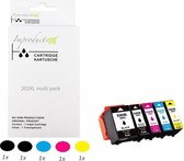 Improducts® Inkt cartridges - Alternatief Epson 202XL / 202 5 stuks
