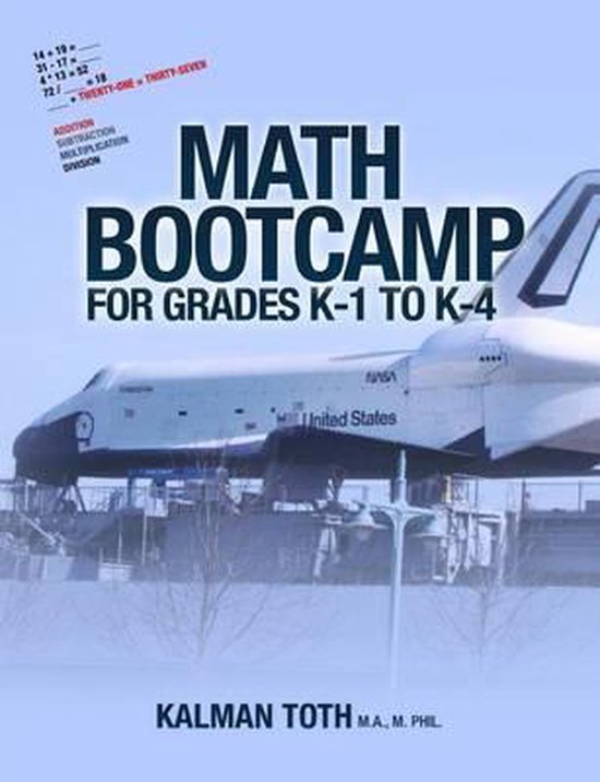 Math Bootcamp for Grades K-1 to K-4 - cover