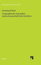 Geographische und andere naturwissenschaftliche Schriften