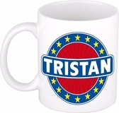 Tristan naam koffie mok / beker 300 ml  - namen mokken