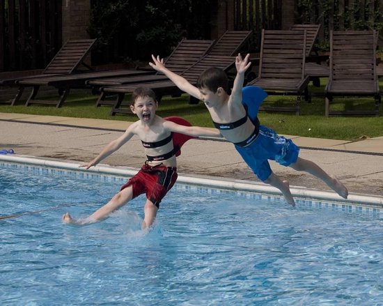 SwimFin zwemband - Rood | SwimFin maakt leren zwemmen leuk