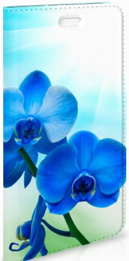 Coque Huawei P10 Plus Standcase Design Orchid Blauw