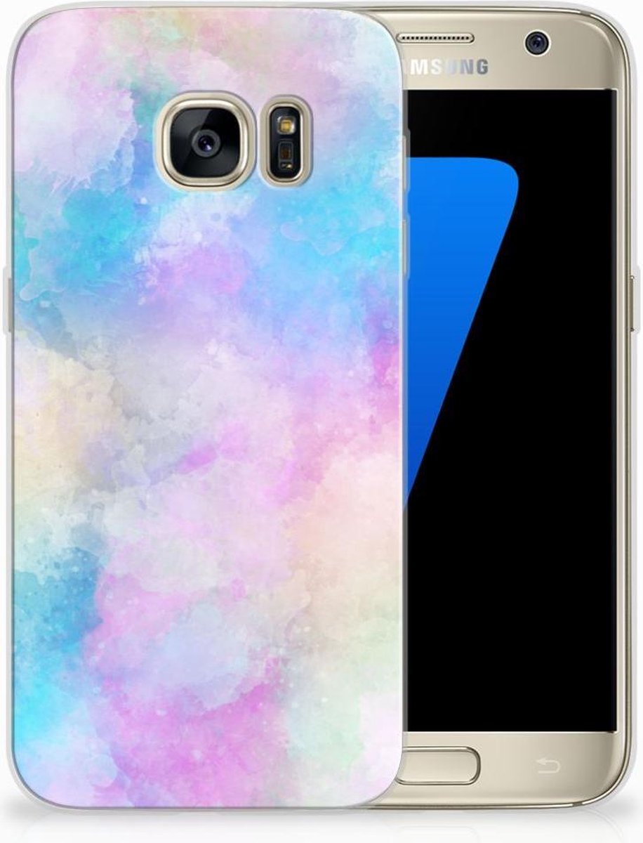 Hoesje maken Samsung Galaxy S7 Watercolor Light