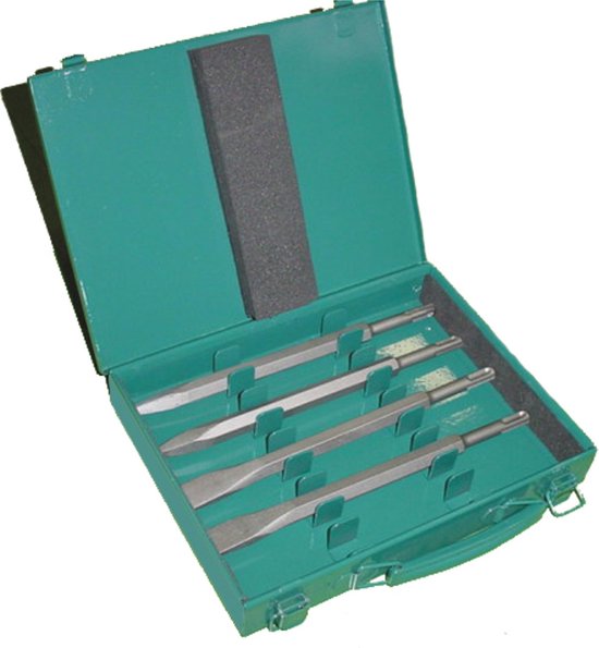 Metabo 630584000 Hardmetalen hamerboor set, groen, set van 7 stuks