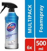 Glorix Hygiënische Badkamer Foamspray - 6 x 500 ml - Voordeelverpakking Glorix Hygiënische Badkamer Foamspray - 6 x 500 ml - Voordeelverpakking