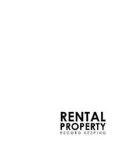 Rental Property Record Keeping