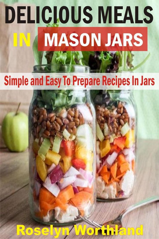 Delicious Meals In Mason Jars - cover
