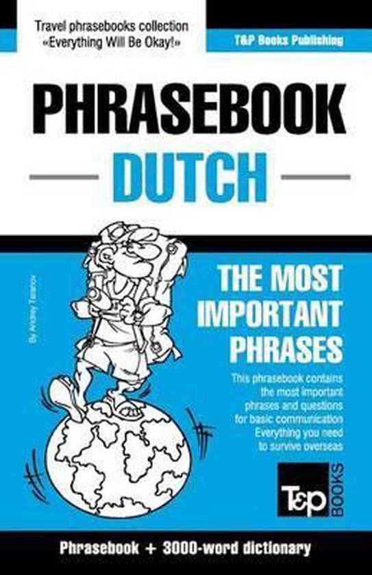 English-Dutch Phrasebook and 3000-Word Topical Vocabulary - cover