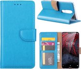 Bookcase Nokia 6.1 Plus - Turquoise