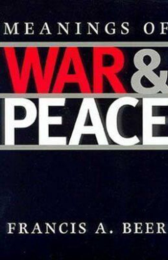 Meanings of War and Peace 9781585441235 Onbekend Boeken