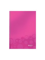 Leitz WOW Notitieboek met Harde Kaft - A5 - Roze