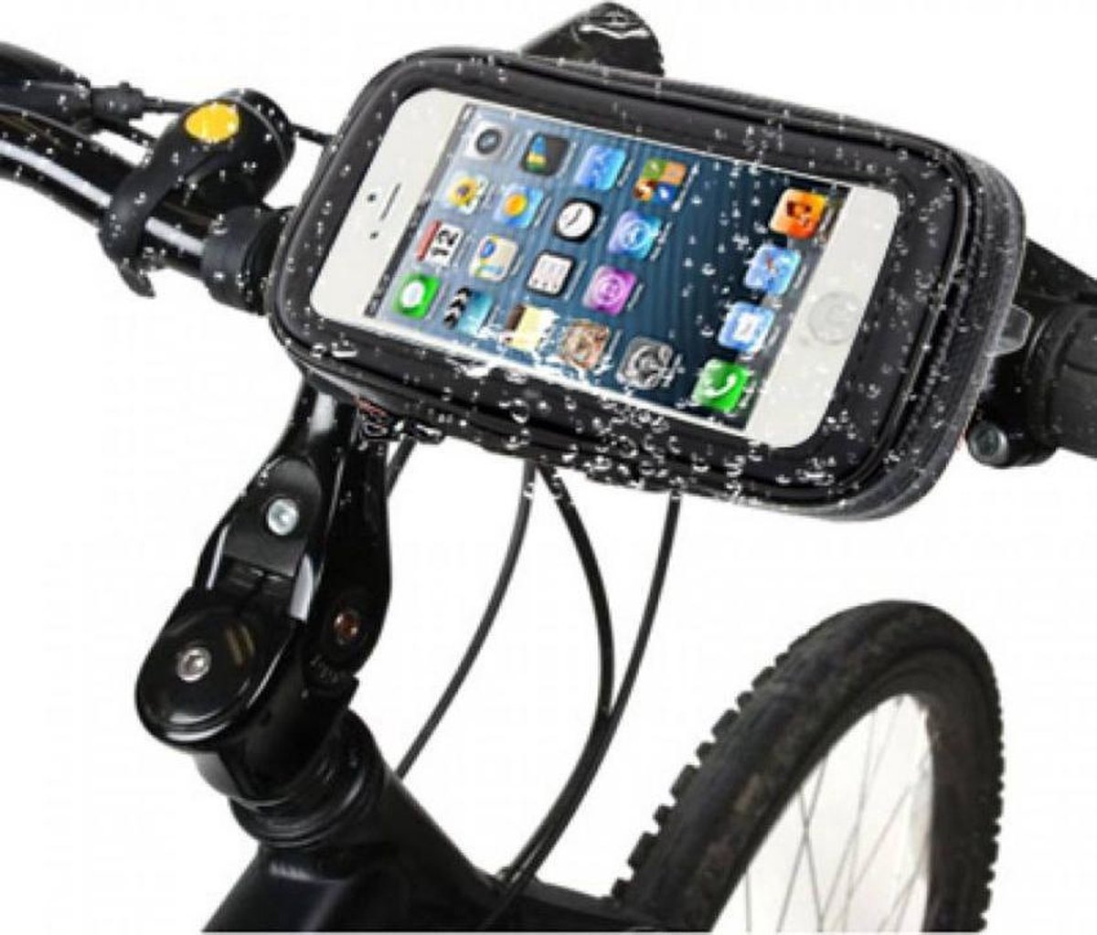 laat staan meester Vestiging Weerbestendige fiets houder (tasje) voor iPhone 6 / 6s. | bol.com