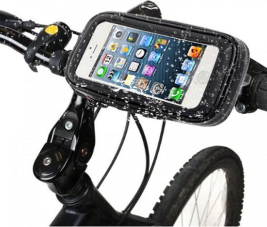 voorwoord Frustrerend Decoderen Weerbestendige fiets houder (tasje) voor iPhone 6 / 6s. | bol.com