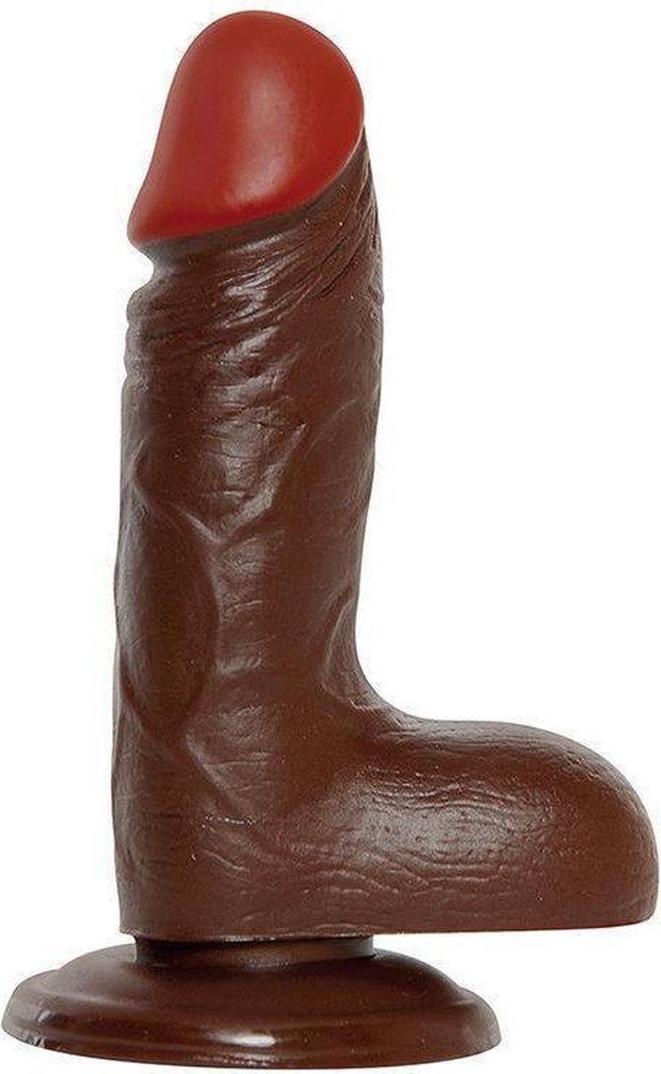 Goedkoopste Toyz4Lovers Real Rapture Brown 6 Inch - Dildo