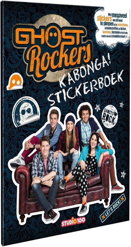 Studio 100 Ghost Rockers Stickerboek