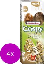 Versele-Laga Crispy Sticks Rat & Mouse - Snack pour rongeurs - 4 x Popcorn 2x55 g