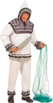 Wit Eskimo kostuum voor heren  - Verkleedkleding - Medium