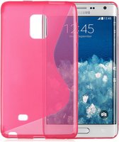 Comutter silicone hoesje Samsung Galaxy Note Edge roze