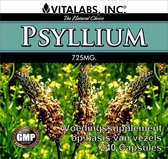 Psyllium 725 mg - 240 Capsules