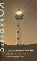Omslag Gerrit Komrij's Nederlandse Poezie Van De 19De T/M De 21Ste Eeuw In 2000 En Enige Gedichten