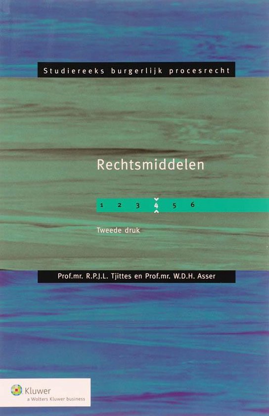 Cover van het boek 'Rechtsmiddelen / druk 2' van W.D.H. Asse en R.P.L.J. Tjittes