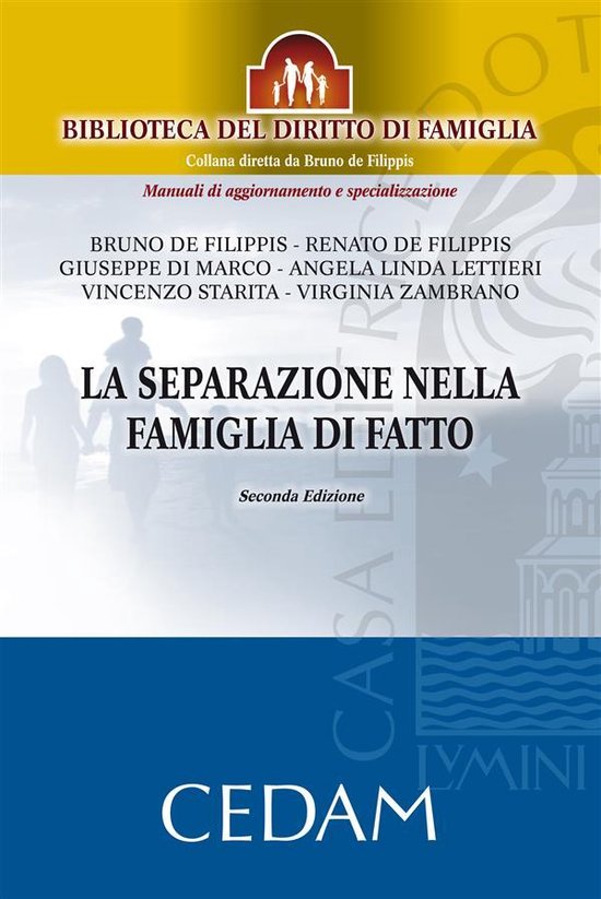 La separazione nella famiglia di fatto. Seconda edizione - cover