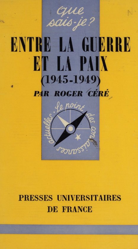 Entre la guerre et la paix - cover