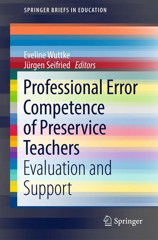 Education (R0) - Professional Error Competence of Preservice ... - cover