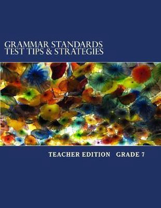 Grammar Standards Test Tips & Strategies Grade 7 - cover