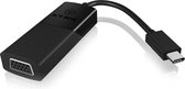 ICY BOX 60021 USB Type-C VGA Zwart