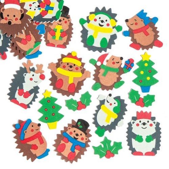 COM-FOUR® 400x Paasstickers - stickers in lente- en paasdesign