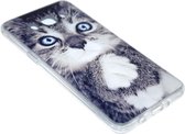 Poezen hoesje siliconen Samsung Galaxy J7 (2016)