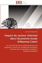 Impact du secteur informel dans l'économie locale d'Abomey-Calavi