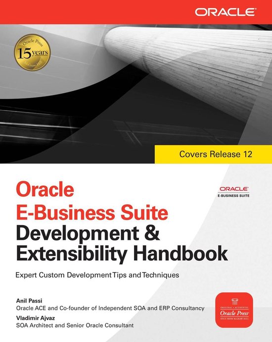 Oracle E-Business Suite Development & Extensibility Handbook - cover