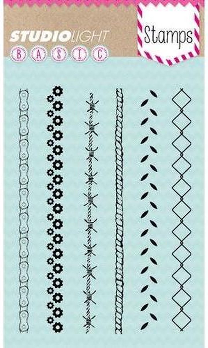Studio Light Clearstempel A6 Basic nummer 207 STAMPSL207