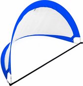 #DoYourOutdoor - Voetbalgoal - pop-up goal - voetbaldoel incl. Draagtas - 121x81x81cm - blauw