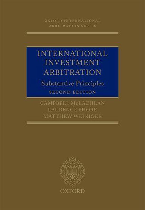 Oxford International Arbitration Series - International Inve ... - cover