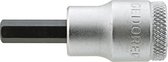 "Dopsleutel voor binnenzeskant CV-staal 3/8"", 10x17mm"