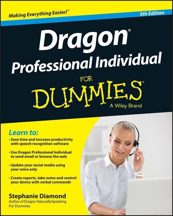 Dragon Professional Individual For Dummies - cover
