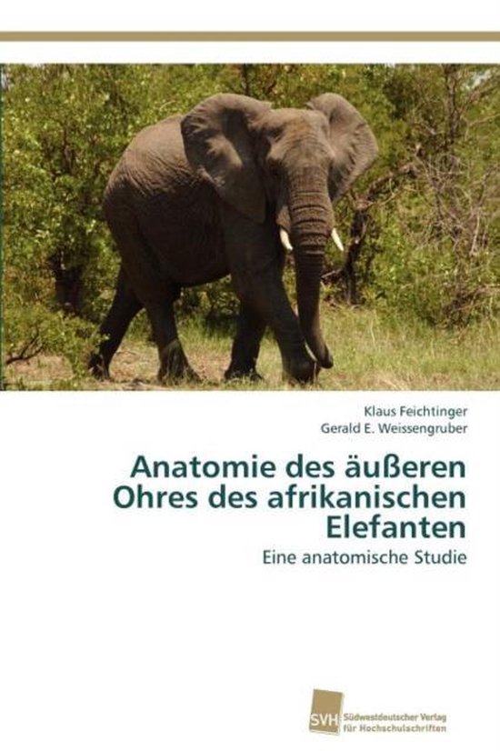 Anatomie des äußeren Ohres des afrikanischen Elefanten - cover