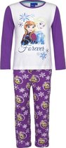 Kinderpyjama - Frozen - Elsa - Paars - 8 jaar/128 cm