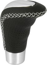 Race Sport Pookknop Classic Leer 9 Cm Zwart