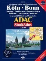 ADAC Stadtatlas Köln, Bonn, Aachen, Euskirchen, Gummersbach, Koblenz, Leverkusen 1:20000