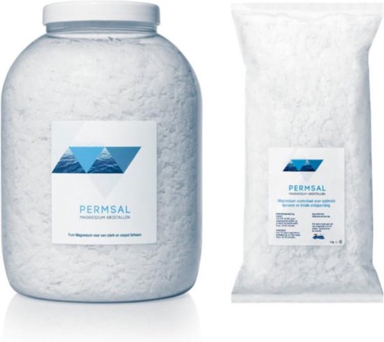 Magnesium vlokken kristallen Permsal 4kg + | bol.com