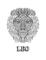 Zodiac Coloring Book- Leo