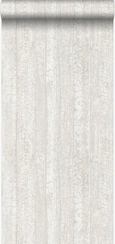 Origin behang houtmotief beige | 347528 | 53 cm x 10.05 m|
